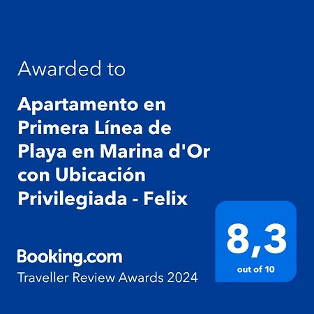 En Primera Linea De Playa En Marina D'or Magic World Con Ubicacion Privilegiada - Felix * Oropesa del Mar